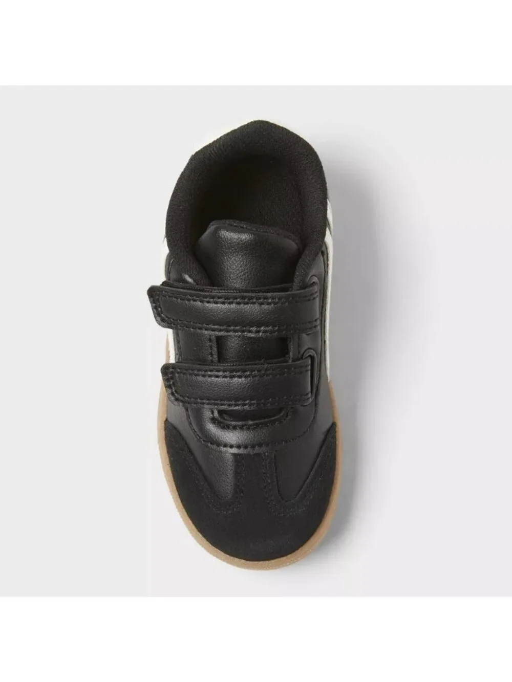 NEW Cat & Jack Toddler Dakota Retro Court Sneakers - Black